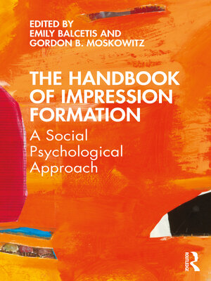 cover image of The Handbook of Impression Formation